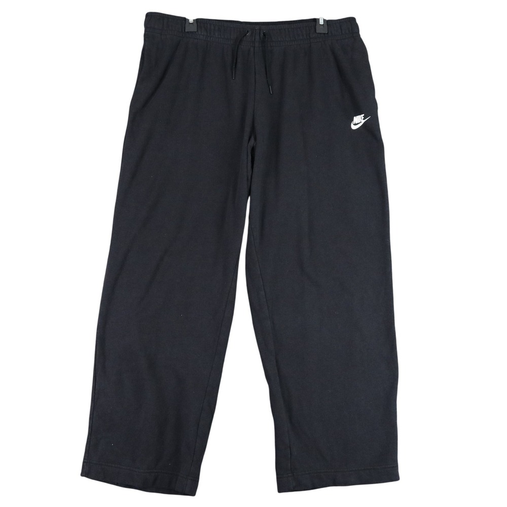 Nike Sweatpants Womens 1X Straight Elastic Waist Drawstring Pockets Loungewear